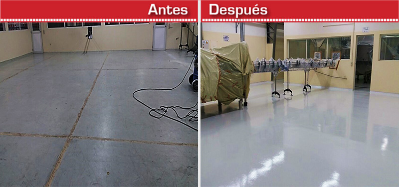 Pisos para Procesadoras de Alimentos, Sanitarios