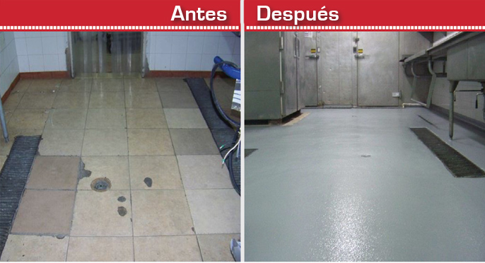 Pisos para Procesadoras de Alimentos, Sanitarios